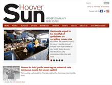 Tablet Screenshot of hooversun.com